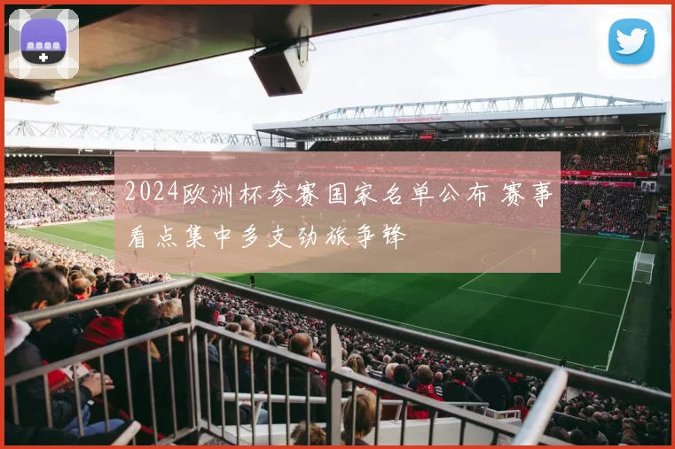 2024欧洲杯参赛国家名单公布 赛事看点集中多支劲旅争锋