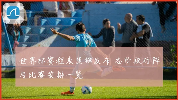 世界杯赛程表集锦发布 各阶段对阵与比赛安排一览