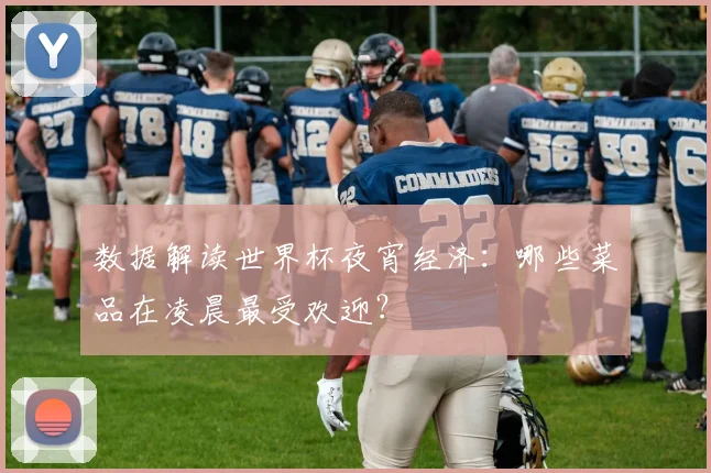 数据解读世界杯夜宵经济：哪些菜品在凌晨最受欢迎？